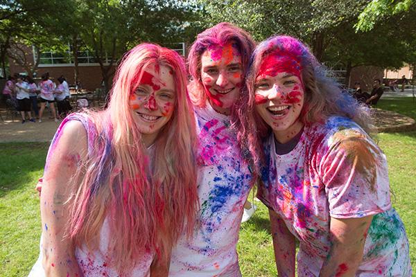 International Students at the UIW Festival of Colors